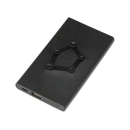 Портативное беспроводное зарядное устройство "Geo Wireless", 5000 mAh, черный