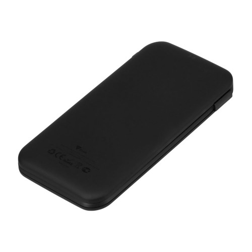 Внешний беспроводной аккумулятор с подсветкой лого «Astro», 10000 mAh, черный