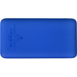 Внешний беспроводной аккумулятор с подсветкой лого «Reserve X» v.2, 8000 mAh, ярко-синий