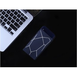 Портативное беспроводное зарядное устройство "Geo Wireless", 5000 mAh, черный