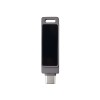 Флешка 32 ГБ USB Type-C и USB 3.0 с подсветкой лого «Спинлайт»
