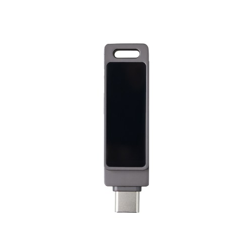 Флешка 32 ГБ USB Type-C и USB 3.0 с подсветкой лого «Спинлайт»