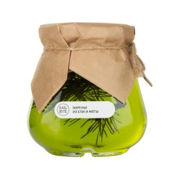 Сувенирный набор "Варенье из ели и мяты в подарочной обертке" 325 г