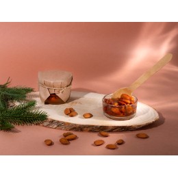 Сувенирный набор "Мед с миндалем" 120 гр