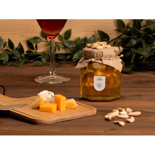 Сувенирный набор "Мед с кешью" 250 гр