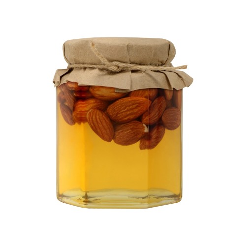 Сувенирный набор "Мед с миндалем" 250 гр