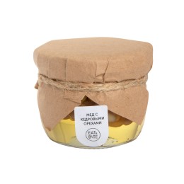 Сувенирный набор "Мед с кедровыми орешками" 120 гр