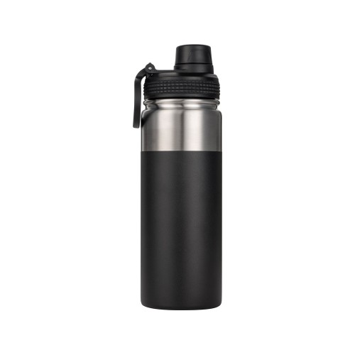 Вакуумная термобутылка «ALPINE FLASK», 530 мл, черный