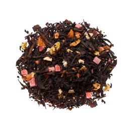 Чай черный "Королевский манго с ананасом",50 гр.,серебристый матовый пакет с нашей этикеткой лицевой