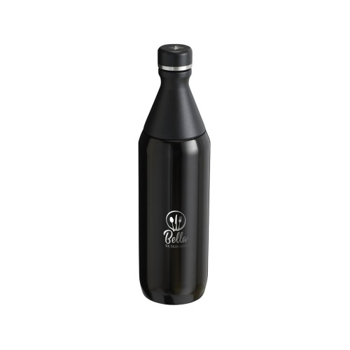 Бутылка для воды Stanley All Day Slim объемом 600 мл - черный глянцевый