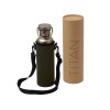 Бутылка для воды из титана "Titan", 750ml, темно-серый