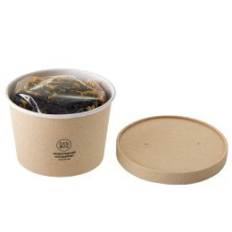 Чай черный "Новогодний мандарин" в картонном стаканчике, 50 гр.