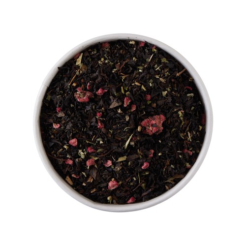 Чай черный "Малина с медом и чабрецом" в картонном стаканчике, 50 гр.