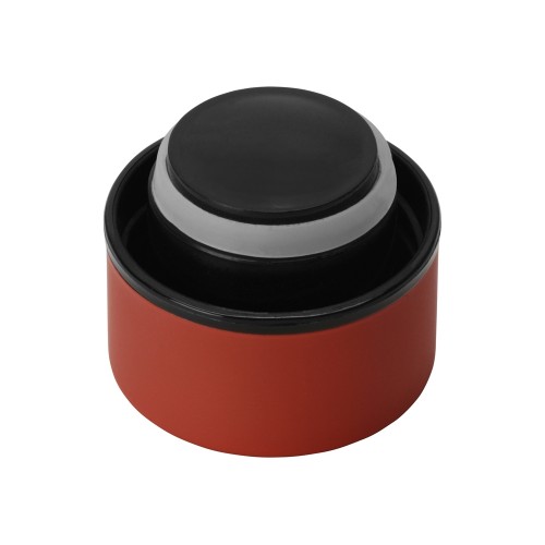 Вакуумная термобутылка "Cask" Waterline, soft touch, 500 мл, красный (P)