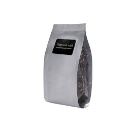 Чай черный "Королевский манго с ананасом",50 гр.,серебристый матовый пакет с нашей этикеткой лицевой