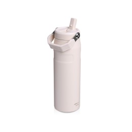 Бутылка для воды объемом 700 мл с откидной трубочкой Stanley IceFlow™ 2.0 - Light pink