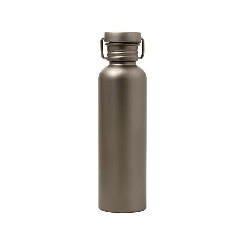 Бутылка для воды из титана "Titan", 750ml, темно-серый