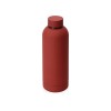 Вакуумная термобутылка "Cask" Waterline, soft touch, 500 мл, красный (P)