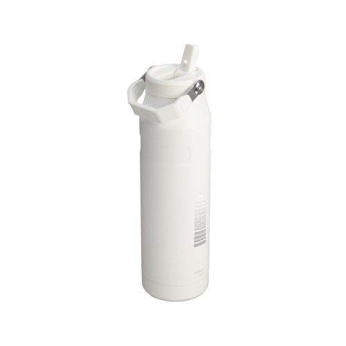 Бутылка для воды объемом 1,06 литра с откидной трубочкой Stanley IceFlow™ 2.0 - Frosted white