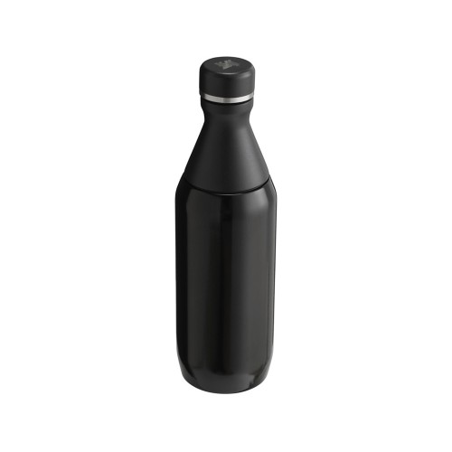 Бутылка для воды Stanley All Day Slim объемом 350 мл - черный глянцевый