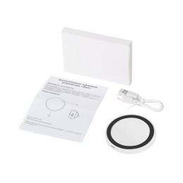 Беспроводное зарядное устройство «Dot», 5 Вт, белый/черный