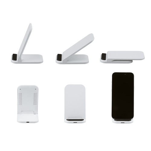 Беспроводное зарядное устройство «Foldy», 15 Вт, белый