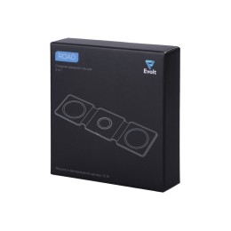 Беспроводное зарядное устройство 3-в-1 «Road», 15 Вт, черный