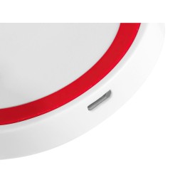 Беспроводное зарядное устройство «Dot», 5 Вт, белый/красный