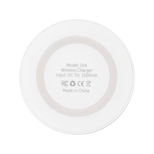 Беспроводное зарядное устройство «Dot», 5 Вт, белый