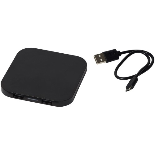 Беспроводное зарядное устройство-хаб «Ozone», черный