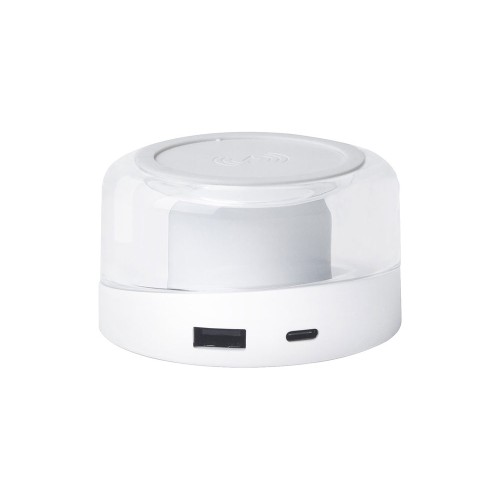 Док-станция с беспроводной зарядкой «ILO», белый