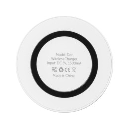 Беспроводное зарядное устройство «Dot», 5 Вт, белый/черный
