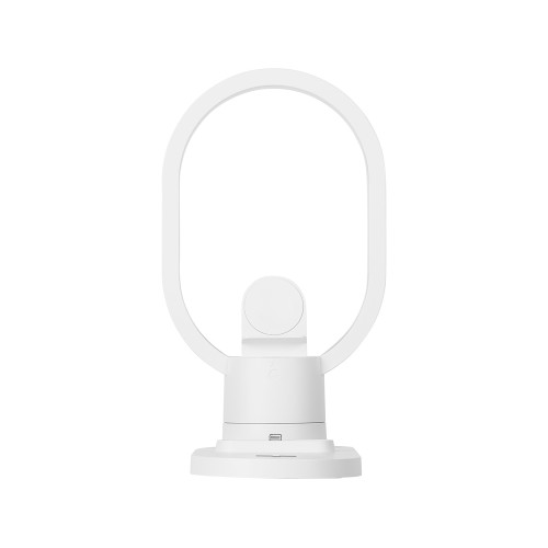 Беспроводная зарядная станция 4-в-1 "Portal" c лампой, 15 Вт, белый