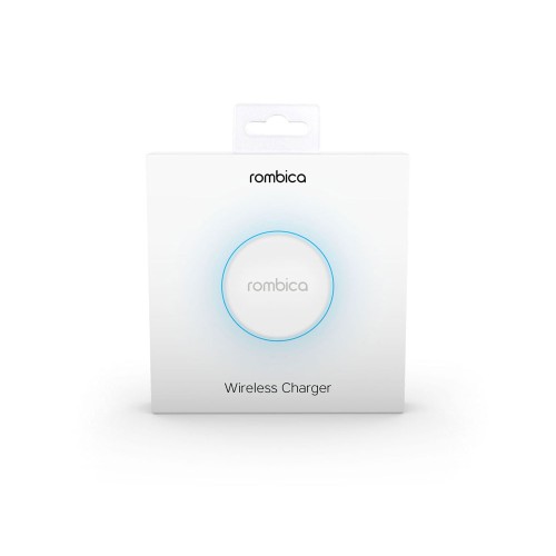 Беспроводное зарядное устройство Rombica  «NEO Core Quick» c быстрой зарядкой, белый (с лого)