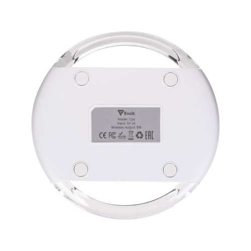 Беспроводное зарядное устройство "Cos", 5 Вт, белый