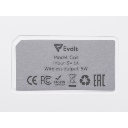 Беспроводное зарядное устройство "Cos", 5 Вт, белый