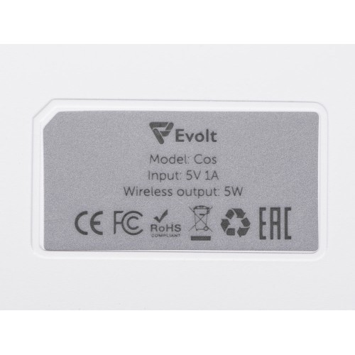 Беспроводное зарядное устройство "Cos", 5 Вт, белый
