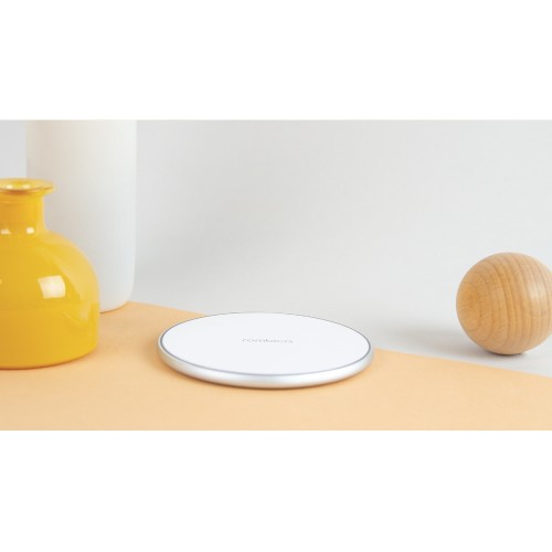 Беспроводное зарядное устройство Rombica  «NEO Core Quick» c быстрой зарядкой, белый (с лого)