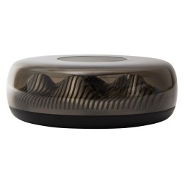 Ночник с беспроводной зарядкой "Ember", 15 Вт, черный