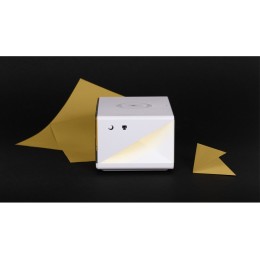 Часы с беспроводным зарядным устройством Rombica Timebox 2, белый