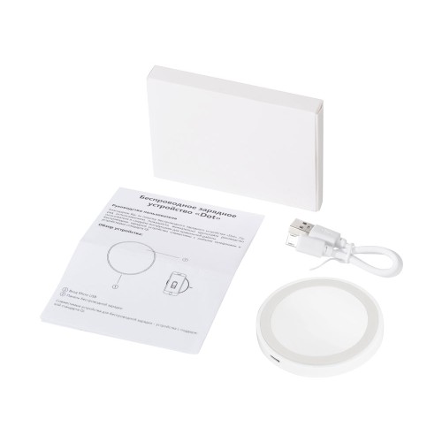 Беспроводное зарядное устройство «Dot», 5 Вт, белый