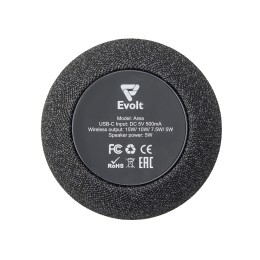 Портативная колонка с беспроводной зарядкой «Ареа», 5 Вт