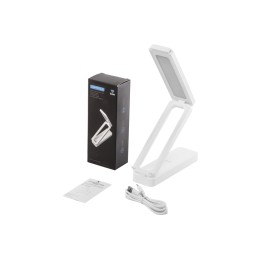 Складывающаяся LED лампа с беспроводной зарядкой «Lightfold», белый