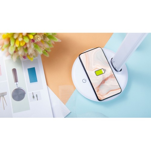 Настольная лампа Rombica LED FAROS, белый (круглое основание) (Р)