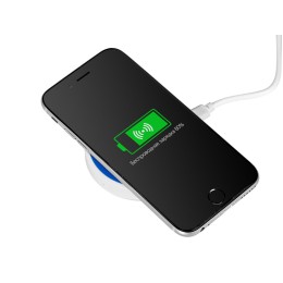 Беспроводное зарядное устройство «Dot», 5 Вт, белый/синий