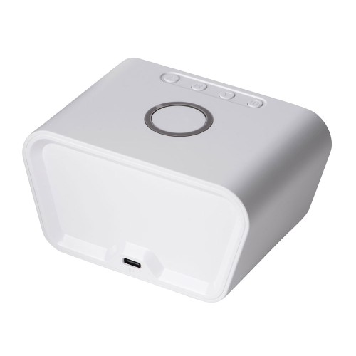 Настольные часы с функцией беспроводной зарядки "Wake", 10 Вт