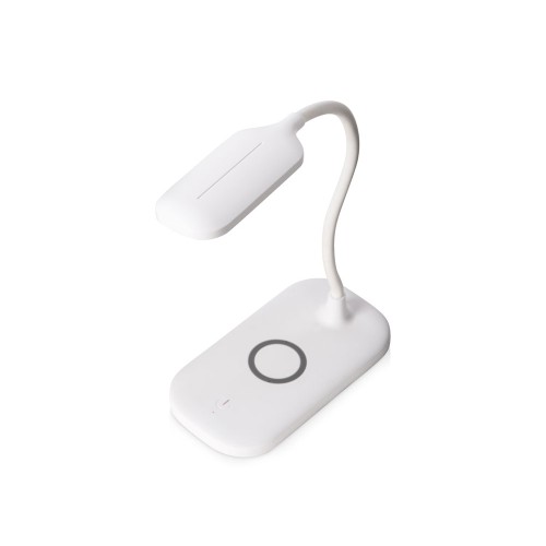 Настольный светильник с беспроводной зарядкой "Nimble", 10 Вт