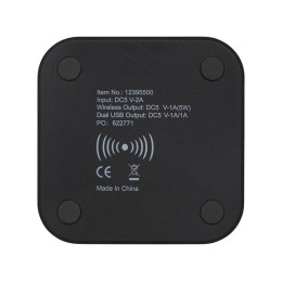 Беспроводное зарядное устройство-хаб «Ozone», черный