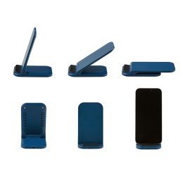 Беспроводное зарядное устройство «Foldy», 15 Вт, темно-синий