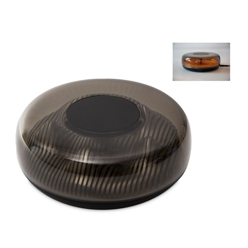 Ночник с беспроводной зарядкой "Ember", 15 Вт, черный